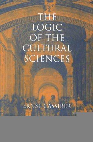 The Logic of the Cultural Sciences