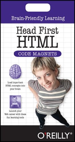 Head First HTML with CSS & XHTML Code Magnet Kit