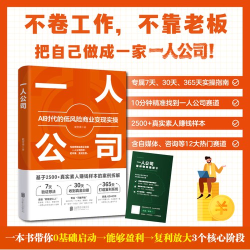 一人公司：Ai时代的低风险商业变现实操
